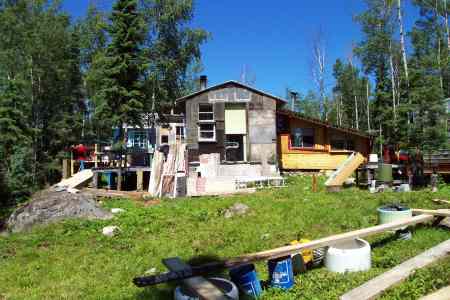 cabin in Ont. Canada (work in progress).