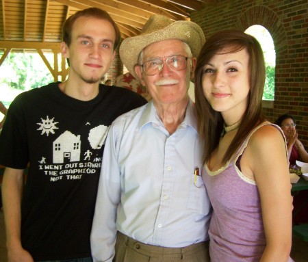 my youngest son , my dad , and my youngest daughter