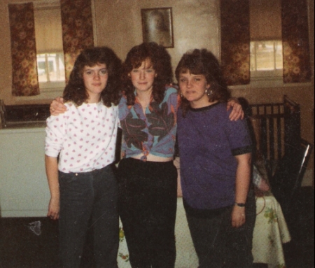 Lori, Me & Sherry-summer of 1987?