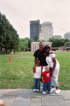 The family in Philadelphia.