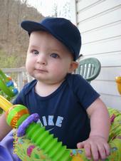 My grandson Blake at 7 months
