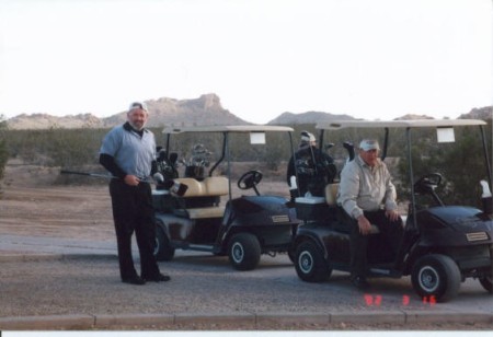 Golf in Arizona...