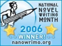 Nathional Novel Writing Month 2006