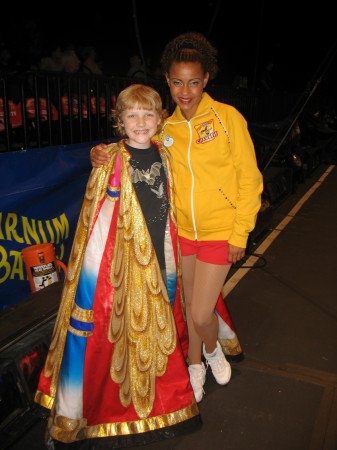 Brandon at the ringling bros circus