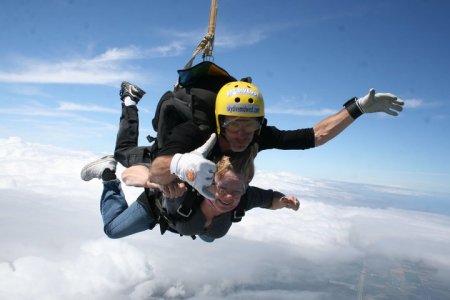 Freefall from 14,500 feet