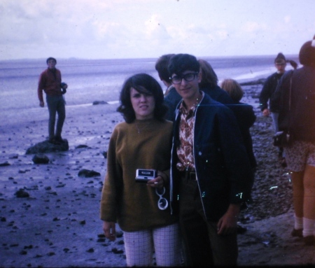 with Jackie Fogarty, July 1967