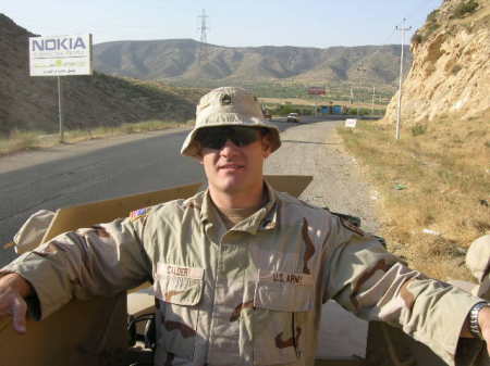 Shane in Iraq