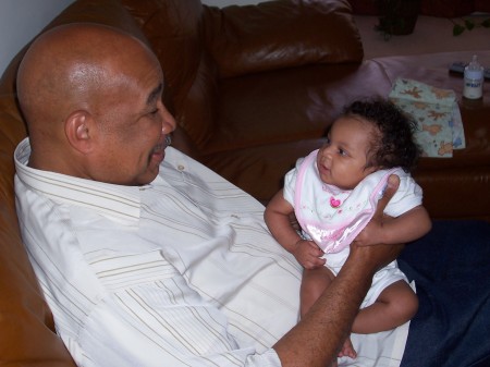 SAM AND GRANDDAUGHTER, JERSEI(JERSEY)