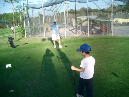 Kaden Golfing