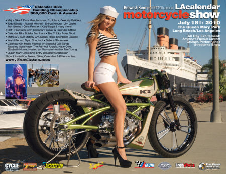 2010 LA Calendar Motorcycle Show July 18th