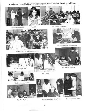 Yearbook Andres Duarte School 1971-72