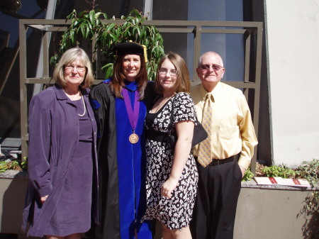 My family at graduation