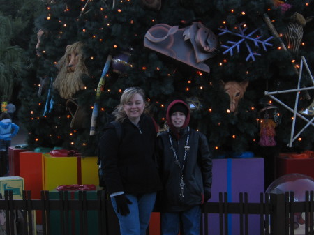 My son and I at Disney Jan 08