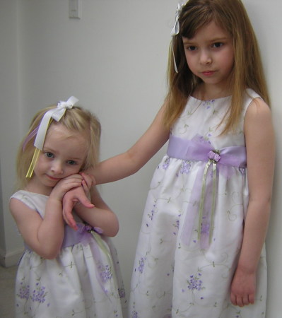 Daughters, Easter, 2006.