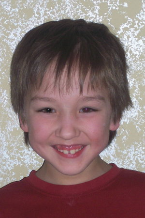 My step son Christopher (age 7)