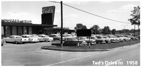 TED'S Drive In on    Woodward Ave.
