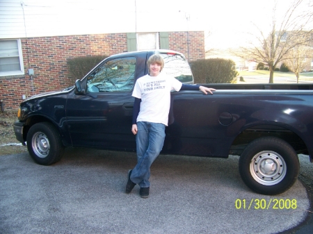 My Son Josh and his New Truck