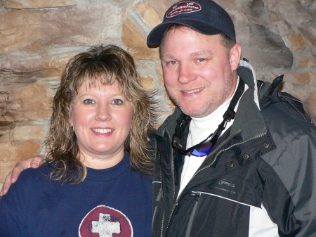 Karen and I at Snowshoe Feb. 2008