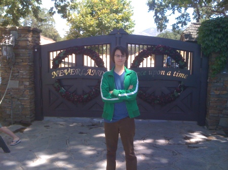 Larry Jr. at Neverland Ranch