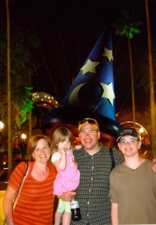 Family at Disney March 2008