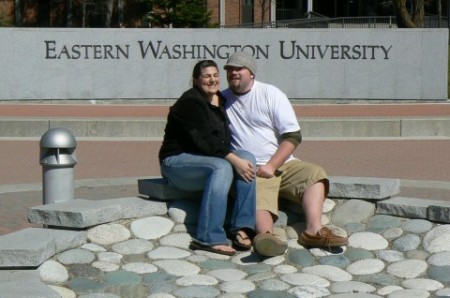 Josh and Nadina at EWU