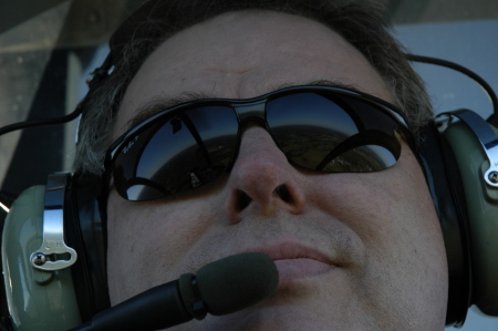 John in a Helicopter