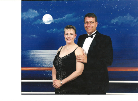 JEFF & I ON A CRUISE 1999