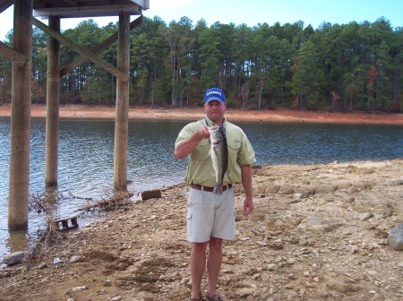 Ryan at Clark's Hill Reservoir