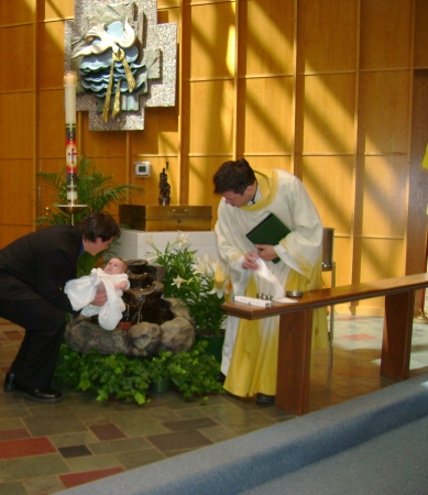 Abby's Baptism 4/6/08