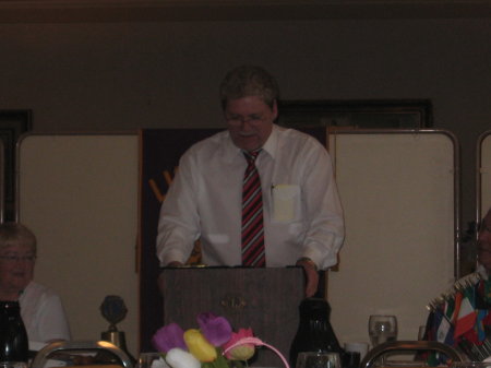 Me becoming president of the Muskegon Lions