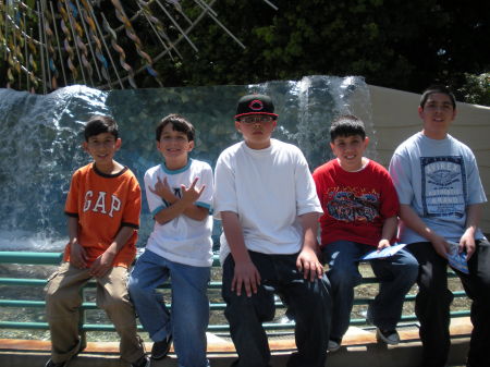 The Gang at Disney '08