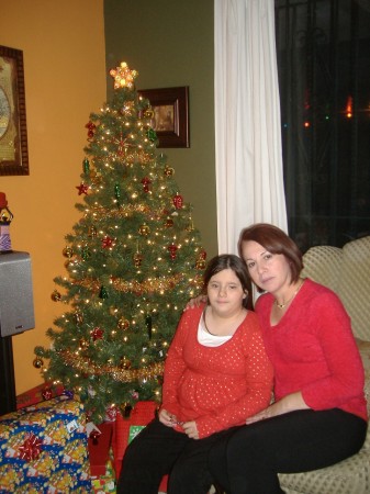 My mom and my little sis