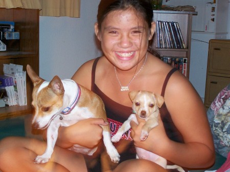 My Daughter Chadlyn With Hoku & Bully