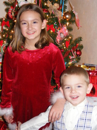 Christmas 2007 Savannah and Devin