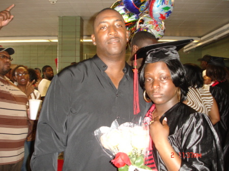 Me and my oldest at her Graduation