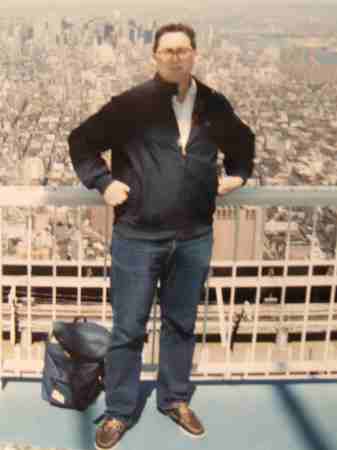 1986.  Top of World Trade Center NYC.