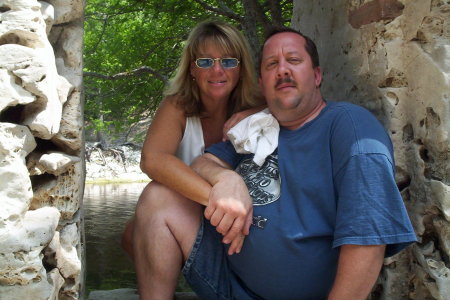 David and I at the Suwanee River in Florida