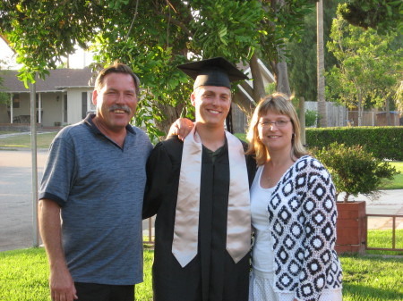 Brandon's graduation day