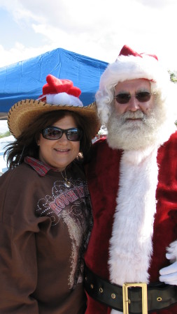 Me and Santa 2007