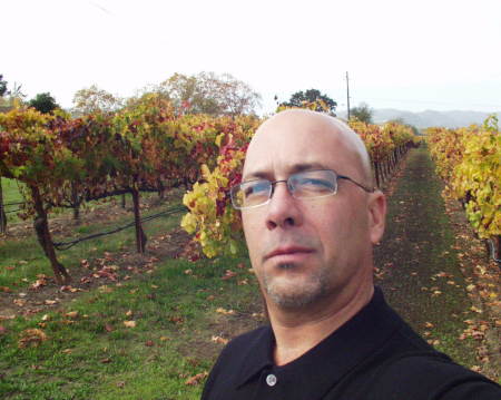 me in the vineyard