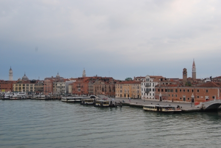 Coastline of Venice Italy