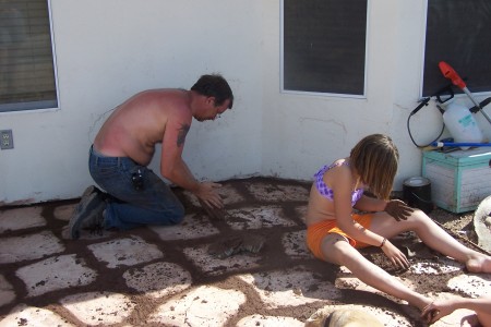 Patio work