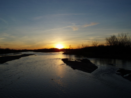 Sunset on the Platte River (NE)