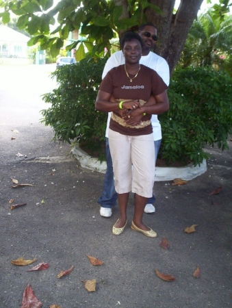 Mr. & Mrs. Fenner in Negril, Jamaica