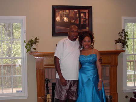 Daddy & daughter before Ring Dance