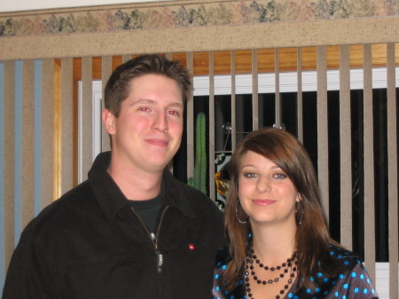 Daughter Staci and boyfriend Kevin