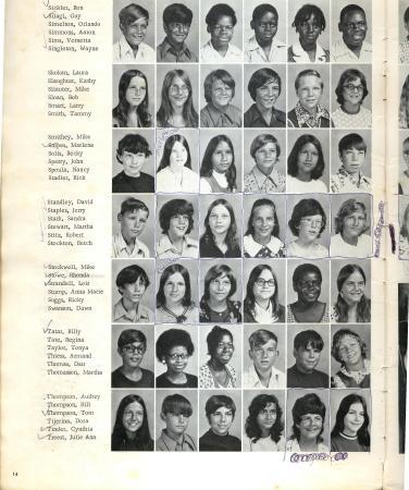 simmons jr high year book