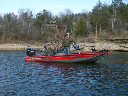 Bass Fishing on Table Rock Lake, Missouri