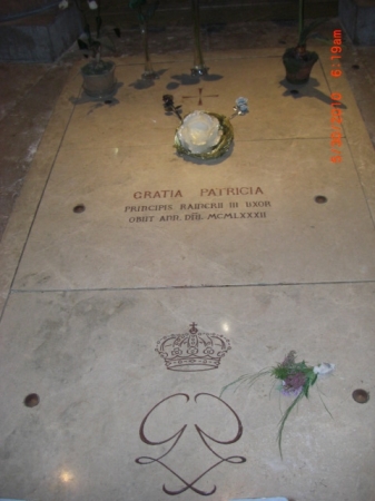 The Grave of Princess Grace