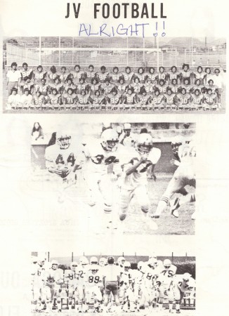 1979 JV Football